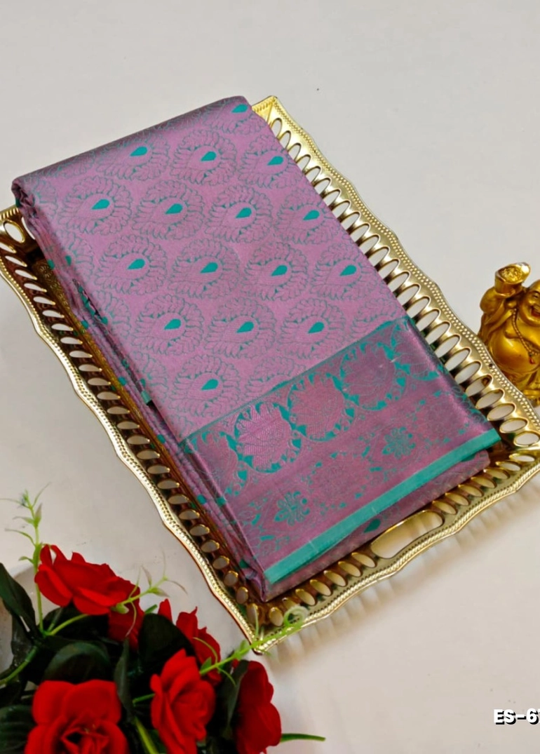 rexona - Bridal silk gold silvar and copper zari weave and wedding art silk sarees